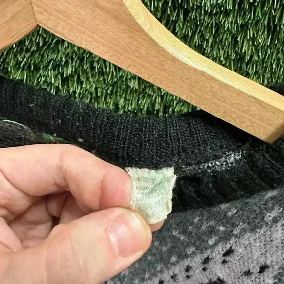 Vintage  Ecco L’Italia Abstract Sweater Medium - Picture 4 of 6